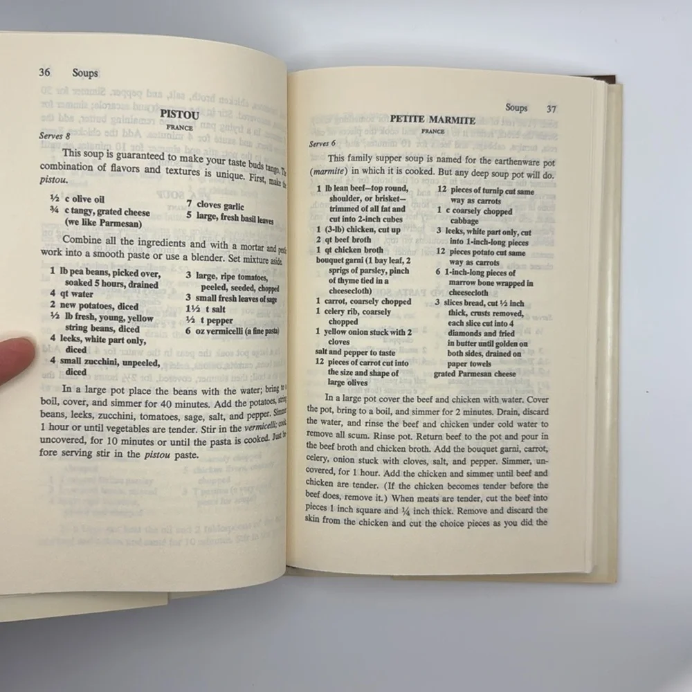 1st Ed 76’ Cook Like A Peasant Eat Like a King Cookbook‎